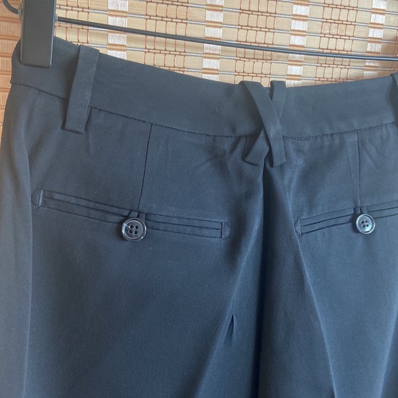 Suistudio crêpe high waist wide leg slim waist long tuxedo trousers 26waist - Picture 10 of 10